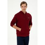 U.s. Polo Assn. Erkek Bordo Sweatshirt 50293442-vr014 Bordo