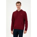 U.s. Polo Assn. Erkek Bordo Sweatshirt 50298271-vr014 Bordo