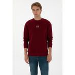 U.s. Polo Assn. Erkek Bordo Sweatshirt 50313760-VR014