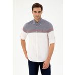U.S. Polo Assn. Erkek Bordo Uzun Kollu Gömlek 50296627-VR014