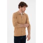 U.S. Polo Assn. Erkek Camel Hırka (Triko) 50298272-VR015