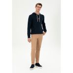 U.S. Polo Assn. Erkek Camel Slim Fit Kanvas Pantolon 50297578-VR015 - 32 - Camel - Altın