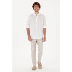 U.S. Polo Assn. Erkek Carrot Fit Taş Kanvas Pantolon 50300012-VR049