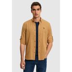 U.S. Polo Assn. Erkek Coconut Uzun Kollu Basic Gömlek 50324660-VR153