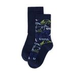 U.S. Polo Assn. Erkek Çocuk 2'li Soket Çorap 50299269-VR033