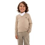 U.S. Polo Assn. Erkek Çocuk Açık Haki Kazak/Triko 50315611-VR183