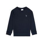 U.S. Polo Assn. Erkek Çocuk Açık Lacivert Basic Bisiklet Yaka Sweatshirt 50313832-VR059