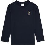 U.S. Polo Assn. Erkek Çocuk Açık Lacivert Basic Bisiklet Yaka Sweatshirt 50314002-VR059 - 6 - 7 Yaş