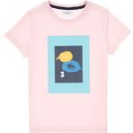 U.S. Polo Assn. Erkek Çocuk Açık Pembe Bisiklet Yaka Tişört 50307152-VR078 - 7 - 8 Yaş