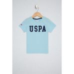 U.S. Polo Assn. Erkek Çocuk Aqua T Shirt Basic 50232275-VR007 - 7 - 8 Yaş - Mavi