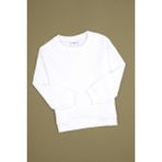 U.S. Polo Assn. Erkek Çocuk Beyaz Basic Bisiklet Yaka Sweatshirt 50313829-VR013 - 9 - 10 Yaş