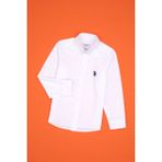 U.s. Polo Assn. Erkek Çocuk Beyaz Gömlek Basic 50316801-VR013 - 8 - 9 Yaş