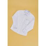 U.S. Polo Assn. Erkek Çocuk Beyaz Gömlek Desenli 50324676-VR013