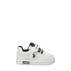 U.S. Polo Assn. Erkek Çocuk Beyaz Klasik Sneaker 24 Numara CAMERON JR 6FX Modeli