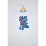 U.S. Polo Assn. Erkek Çocuk Beyaz T Shirt - 7 - 8 Yaş