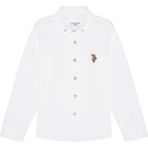 U.S. Polo Assn. Erkek Çocuk Beyaz Uzun Kollu Basic Gömlek 50263107-VR013 - 3 - 4 Yaş