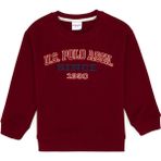 U.S. Polo Assn. Erkek Çocuk Bordo Bisiklet Yaka Sweatshirt 50313843-VR014 - 9 - 10 Yaş