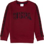 U.S. Polo Assn. Erkek Çocuk Bordo Bisiklet Yaka Sweatshirt 50316537-VR014 - 12 - 13 Yaş