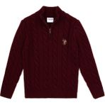 U.s. Polo Assn. Erkek Çocuk Bordo Kazak /triko 50315628-VR014 - 3 - 4 Yaş