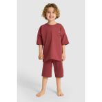 U.s. Polo Assn. Erkek Çocuk Bordo Pijama Takım 50327093-VR014 - 14 - 15 Yaş