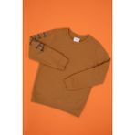 U.S. Polo Assn. Erkek Çocuk Camel Bisiklet Yaka Basic Sweatshirt 50313831-VR233 - Bisküvi - 11 - 12 Yaş