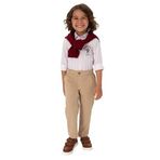 U.S. Polo Assn. Erkek Çocuk Camel Pantolon (Kanvas-Chino) 50317274-VR015