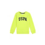 U.S. Polo Assn. Erkek Çocuk Elma Yeşili Basic Bisiklet Yaka Sweatshirt 50293474-vr020