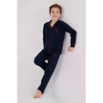 U.s. Polo Assn. Erkek Çocuk Gömlek Pijama Lacivert