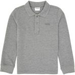 U.S. Polo Assn. Erkek Çocuk Gri Melanj Basic Polo Yaka Sweatshirt 50313790-VR086 - Grimelanj - 7 - 8 Yaş