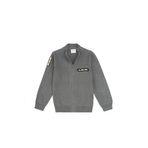 U.S. Polo Assn. Erkek Çocuk Gri Melanj Hırka (Triko) 50317164-VR109