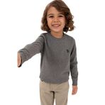U.S. Polo Assn. Erkek Çocuk Gri Melanj Kazak/Triko 50315586-VR086