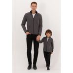 U.S. Polo Assn. Erkek Çocuk Gri Örme Hırka 50313853-VR024
