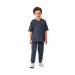 U.S. Polo Assn. Erkek Çocuk Gri T-shirt ve Pantolon Takımı, Kısa Kollu, Bisiklet Yaka, Regular Kalıp, 14-15 Yaş