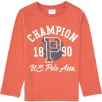 U.S. Polo Assn. Erkek Çocuk Gül Kurusu Bisiklet Yaka Süprem Sweatshirt 50316507-VR026 - 13 - 14 Yaş