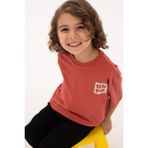 U.S. Polo Assn. Erkek Çocuk Gül Kurusu Bisiklet Yaka Tişört 50314961-VR026 - 6 - 7 Yaş