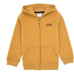U.S. Polo Assn. Erkek Çocuk Hardal Fermuarlı Kapüşonlu Örme Hırka 50313852-VR151 - Oil - 6 - 7 Yaş