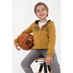 U.S. Polo Assn. Erkek Çocuk Hardal Örme Hırka 50313844-VR151