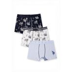 U.S. Polo Assn Erkek Çocuk İç Giyim, Lacivert, 3-4 Beden,%96 Pamuk