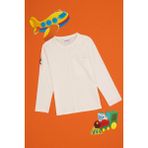 U.S. Polo Assn. Erkek Çocuk İnci Bisiklet Yaka Sweatshirt 50314028-VR256 - 4 - 5 Yaş