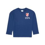 U.S. Polo Assn. Erkek Çocuk İndigo Bisiklet Yaka Süprem Sweatshirt 50316516-VR028