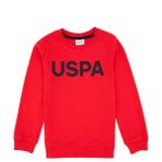 U.S. Polo Assn. Erkek Çocuk Kırmızı Basic Bisiklet Yaka Sweatshirt 50307801-VR030 - 8 - 9 Yaş
