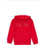 U.S. Polo Assn. Erkek Çocuk Kırmızı Basic Sweatshirt 50298076-VR030 - 6 - 7 Yaş