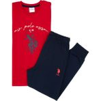 U.s. Polo Assn. Erkek Çocuk Kırmızı Pijama Takım 50318693-VR030 - 7 - 8 Yaş