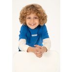 U.S. Polo Assn. Erkek Çocuk Kobalt Bisiklet Yaka Sweatshirt 50293564-VR077