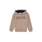 U.S. Polo Assn. Erkek Çocuk Koyu Bej Hırka (Örme) 50313844-VR088