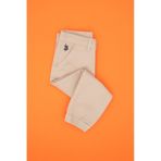 U.s. Polo Assn. Erkek Çocuk Koyu Bej Pantolon Kanvas-chino 50317270-vr088 Koyu Bej