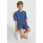U.s. Polo Assn. Erkek Çocuk Koyu Indigo Pijama Takım 50327313-VR089 - 7 - 8 Yaş