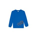 U.S. Polo Assn. Erkek Çocuk Koyu Mavi Bisiklet Yaka Basic Sweatshirt 50313979-VR032
