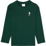 U.S. Polo Assn. Erkek Çocuk Koyu Yeşil Basic Bisiklet Yaka Sweatshirt 50314002-VR079 - 6 - 7 Yaş