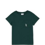 U.S. Polo Assn. Erkek Çocuk Koyu Yeşil Bisiklet Yaka Tişört 50298096-VR079 - 7 - 8 Yaş